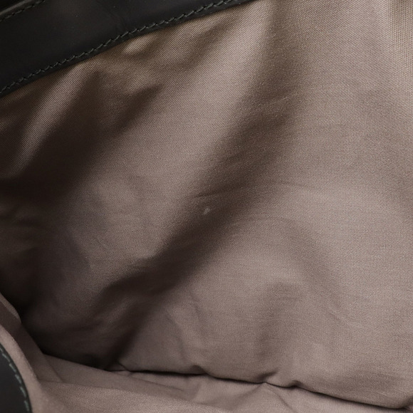 BOTTEGA VENETA Black Leather Intrecciato Clutch Bag - Picture 7 of 8